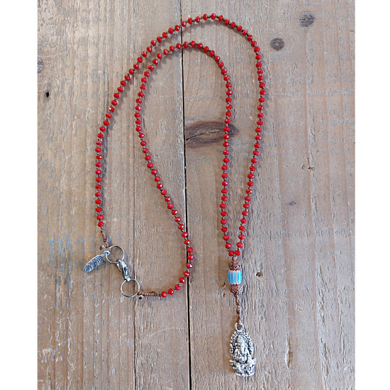 Little Ganesh pendant necklace 1002707