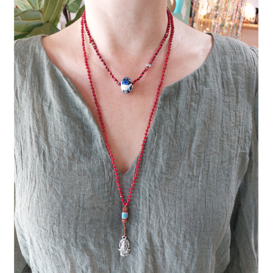 Little Ganesh pendant necklace 1002707