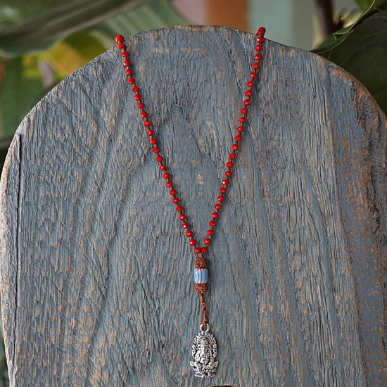 Little Ganesh pendant necklace 1002707