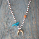 Beaded necklace bohemian 1002722