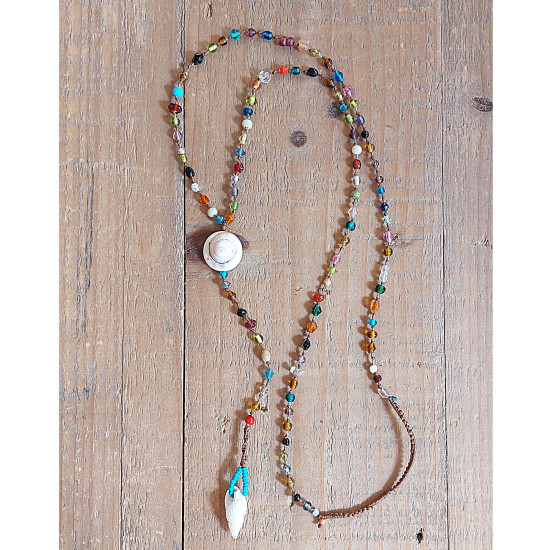 Rosary style necklace 1002724