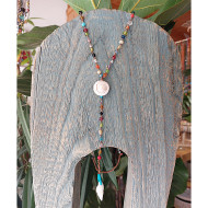 Rosary style necklace 1002724