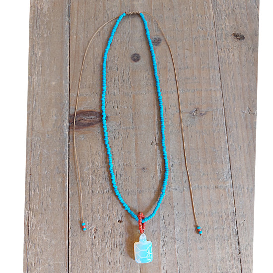 Opal tortoise pendant 1002996