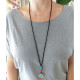 Boho rock cross pendant 1002756