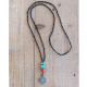 Boho rock cross pendant 1002756
