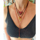 Heart, moon and star pendant necklace 1002770