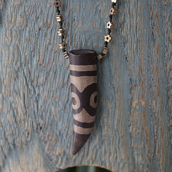 Agate pendant necklace 1002777