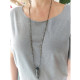 Agate pendant necklace 1002777
