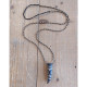 Agate pendant necklace 1002777
