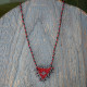 Necklace with macrame talisman 1002786