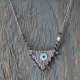 Macrame mother of pearl talisman 1002795