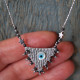 Macrame mother of pearl talisman 1002795