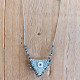 Macrame mother of pearl talisman 1002795