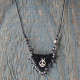 Macrame necklace 1002797