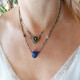 Macrame mother of pearl necklace 1002798