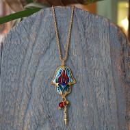 Fatima's hand pendant necklace 1002877