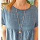 Rosary style Buddha necklace 1002882