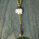 Rosary style elephant necklace 1002894