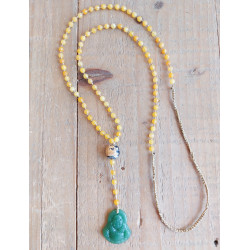 Buddha pendant necklace 1002897