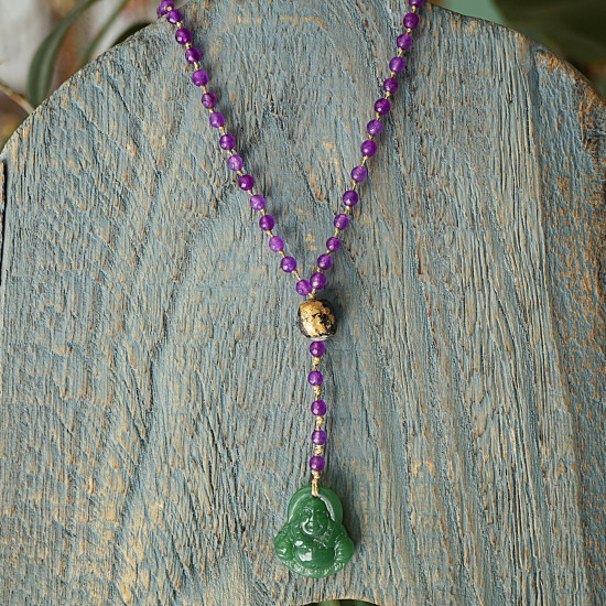Buddha pendant necklace 1002899