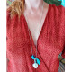 Chain shell necklace 1002935