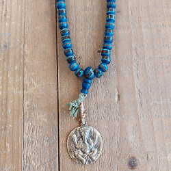 Ganesh pendant mala necklace 1002937