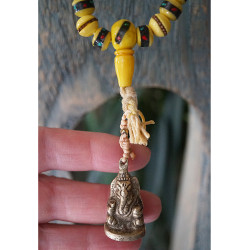 Ganesh pendant mala necklace 1002938