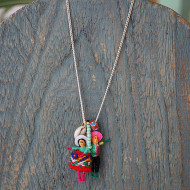 Worry doll chain necklace 1002941