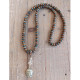 Buddha pendant mala necklace 1002942