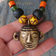 Nepalese Mask Pendant Necklace 1002944