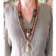 Nepalese Mask Pendant Necklace 1002944