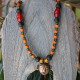 Nepalese Mask Pendant Necklace 1002944