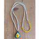 Blown glass necklace 1002949