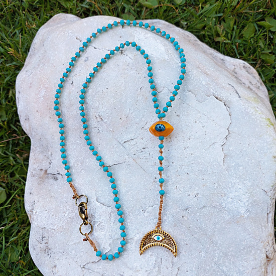 Rosary style necklace 1002961