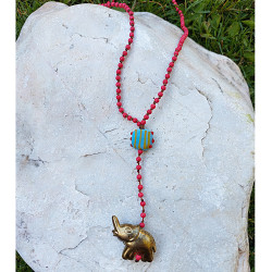 Rosary style necklace 1002963