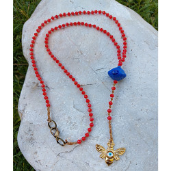 Rosary style necklace 1002965