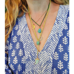 Rosary style necklace 1002971