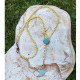 Rosary style necklace 1002971