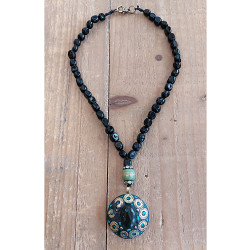 Tibetan pendant necklace 1003028