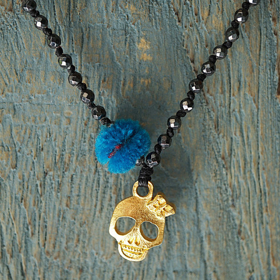 Skull necklace 1003036