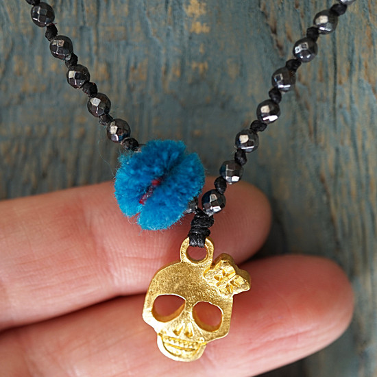 Skull necklace 1003036