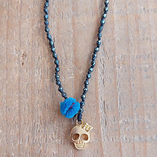 Skull necklace 1003036