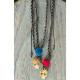 Skull necklace 1003036