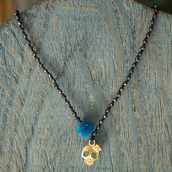 Skull necklace 1003036