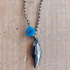Leaf necklace 1003037