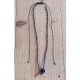 Metal tooth charm necklace 1003038