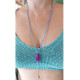 Rosary style Buddha necklace 1003087