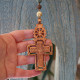 Ethiopian Copper Cross Pendant 1003089