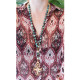 Ethiopian Copper Cross Pendant 1003089
