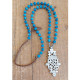 Ethiopian Cross Pendant Necklace 1003091